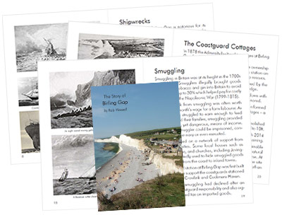 The Story of Birling Gap book by Rob Wassell The Story of Birling Gap book by Rob Wassell